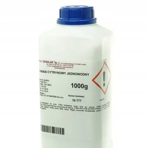 Kwas 2-Hydroksypropano-1,2,3-Trikarboksylowy — CAS 77-92-9 — C6H8O7 — odczynnik chemiczny